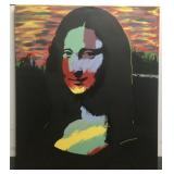 Steve Kaufman Signed LE Mona Lisa Pop Art Mixed