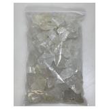 Crystal quartz fragments. 2# bagged