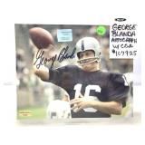 George blanda autographed picture