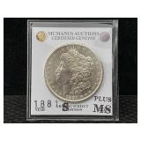 Signature Series 1881-s Silver Morgan Dollar