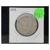 1898 Silver Morgan Dollar