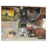 Assorted books, DVDï¿½s, CDï¿½s, and More.