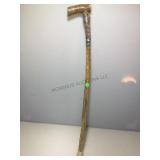 Art crafted walking stick. 32in