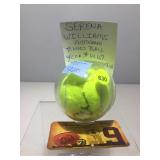 Serena Williams autographed Tennis Ball with COA