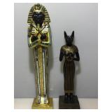 2 Egyptian Composite Figures. 20in Tallest