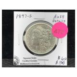 1897-s Silver Morgan Dollar