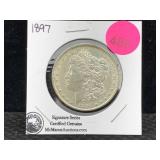 1897 Silver Morgan Dollar