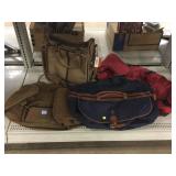 Polo duffle, American Tourister luggage bag and