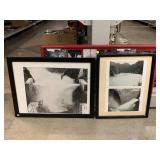 Framed Photos of Hoover Dam. Largest Approx 34 x