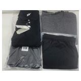 NWT shirt, sweater and shorts size XXL