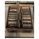 CDs, box, assorted