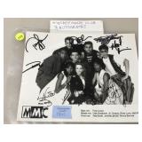 Multi autograph Mickey Mouse Club. 8 MMC named on