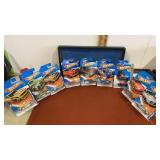 9 miscellaneous lot of Hot wheels New on card