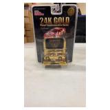 24K gold plated commemorative series car in