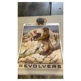 -Smith and Wesson Revolvers  advertising poster