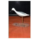 #171 WILLET SHOREBIRD MINIATURE CARVER RAY SCHAULK