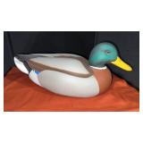 HAND PAINTED PLASTIC DECOY BY BRICK PAULSON