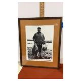 Framed and matted  picture  24ï¿½ X 19ï¿½