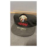 Emmett Kelly Jr signed hat