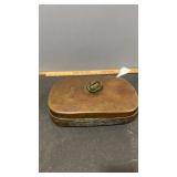 Copper, antique bed foot, warmer/car warmer