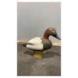 Vintage Canvas back Drake duck decoy