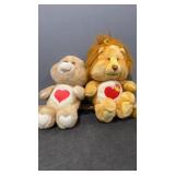 Lot of 2 vintage Care Bears