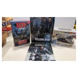 Lot of walking dead Daryl Dixon figures, posters,