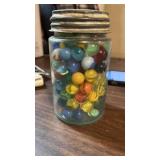 Jar of marbles