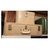 Lot of  vintage luggage