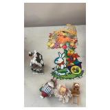 Lot of Holiday Decorations, Easter, Christmas,