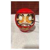 Japanese Daruma  fortune doll hand painted