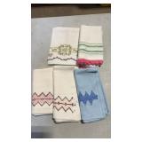 Embroidered dish towels