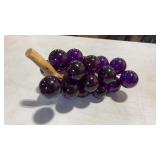 Vintage Lucite purple grapes