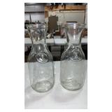 Paul Masson Norman Kolarik wine decanters carafe