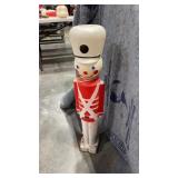 Empire Christmas nutcracker soldier blow mold,