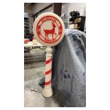 52 inch reindeer, parking sign blow mold