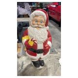 Santa clause blow mold 30" tall