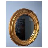 19th C. Plaster Gilded Wall Mirror