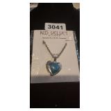 HEART NECKLACE, NEW IN PACKAGE