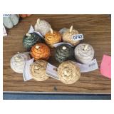 WOVEN PUMPKINS LOT