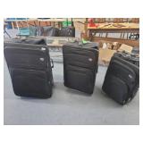 3PC AMERICAN TOURISTER ROLLING SUITCASE