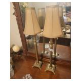 2 TWIN LAMPS