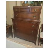 NICE SOLID WOOD 5 DRAWER DRESSER