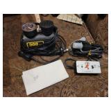 SAFETY START AND AIR COMPRESSOR