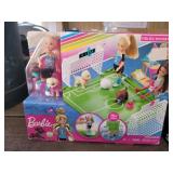 BARBIE CHELSEA SOCCER PLAYSET