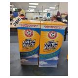 (2) ARM AND HAMMER CARPET ALLERGEN REDUCER