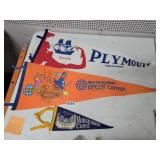 PENNANTS *PLYMOUTH, EPCOT AND HORSESHOE CURVE