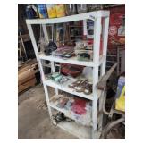 PLASTIC 5FT SHELVING *NO CONTENTS