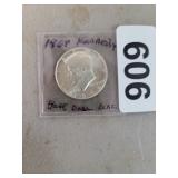 1964 UNCIRCULATED KENNEDY HALF DOLLAR