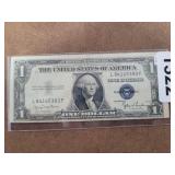 1935-D $1 BLUE SEAL SILVER CERTIFICATE